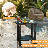 Classic Solid Wood Patio Side Table-1024188076