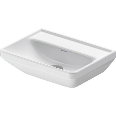 Lavabo à main blanc brillant D-Neo 17,75 po avec robinet