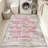 Traditional Persian Style Area Rug, Ornate Floral Medallion Indoor Rug, Durable Non-Shedding Carpet for Living Room, Bedroom, Entryway-530568049-528776680