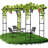 Tall Garden Arch Trellis For Climbing Plants, Large Grape Vine Support Arch Arbour Trellis