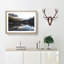 Antholzer See Lake Reflection - Single Picture Frame Painting on MDF-56627904-56627905
