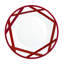 Missoni Dinner Plate Nastri Multicolor - Diam. 10.75"-1999965318
