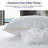 2 Pack Luxury Neck Support Pillows - Soft, Hypoallergenic, All-Season Comfort For Queen Size, Perfect For Home