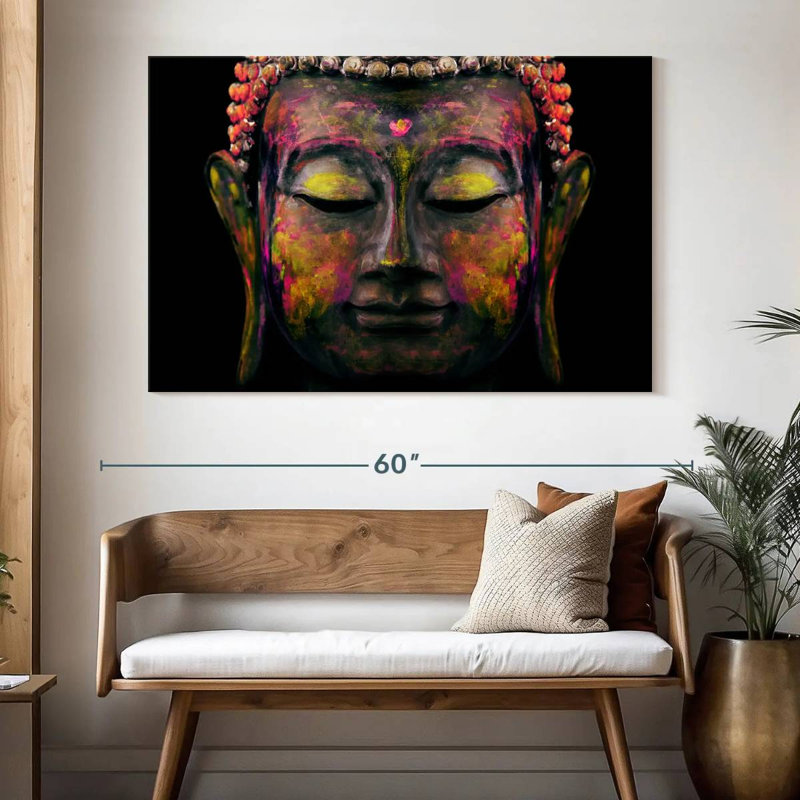 Adella Unique Buddha, 34" H x 51" W