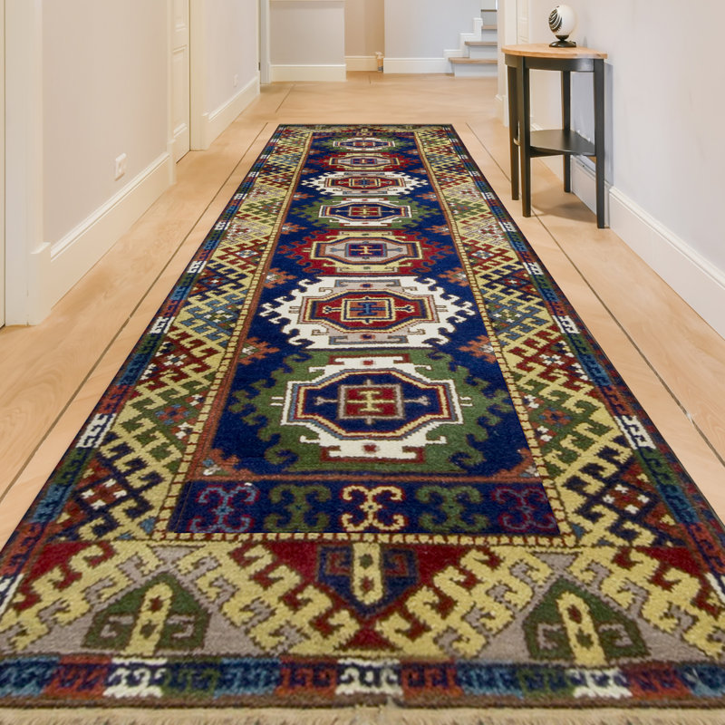 Kazak Wool Oriental Area Rug