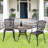 Nadal Round Outdoor Bistro Table Yes , 41.3 " W 41.3 " D
