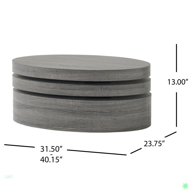 Table basse rotative Modernesque