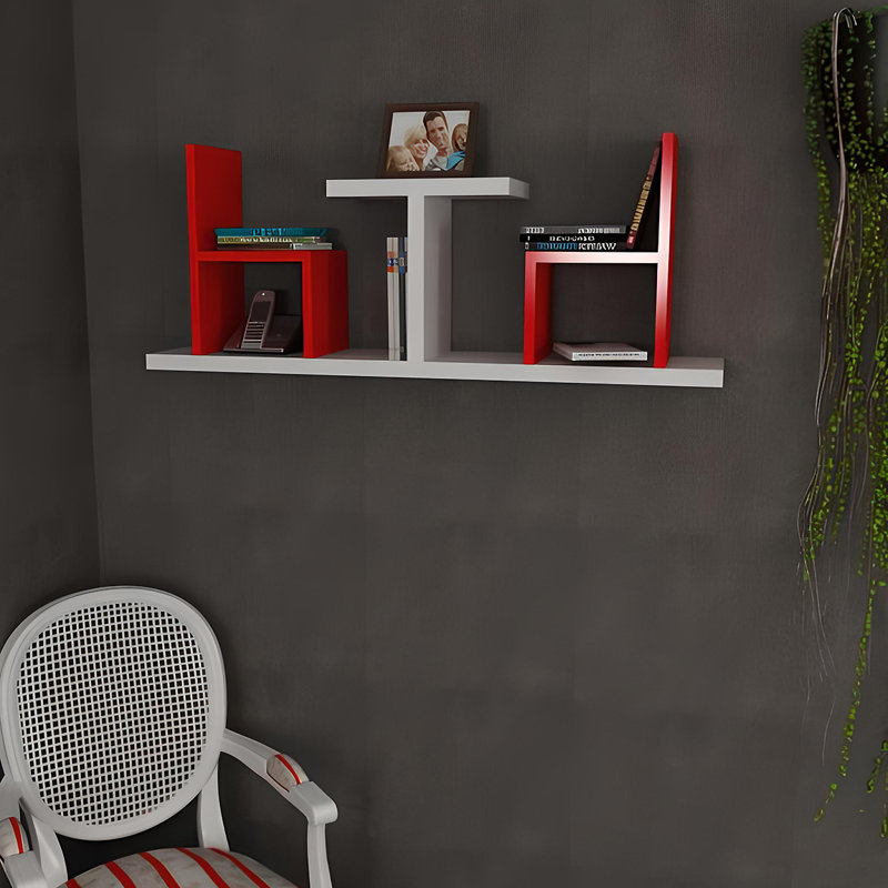 Wall shelf, Red