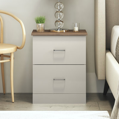 Allyannah 23.6" 2-Drawer Nightstand