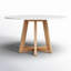 Oleta Round Marble Dining Table-538809364