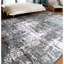 Abstract Area Rug in Blue-101830584