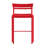 Sunbriar Commercial Grade Metal Indoor-Outdoor Bar Height Stool with 2 Slats-186472766