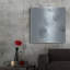 «Blue and White Big Abstractred tissé cercles» par Sabrina Balbuena, art mural en métal-620097844