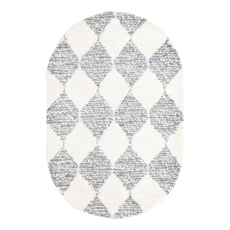 Serenity Shag Geometric Indoor Rug
