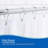 Kenney Rust-Resistant Metal Shower Curtain Rings, Chrome