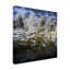 Art mural sur toile tendue - Jon Evan «Pond inthe Garden», art mural pour le salon, la chambre à coucher ou le bureau - 24 x 24-1761015545