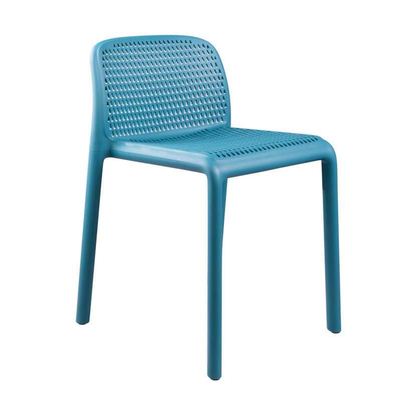 Birydiana Borel Dining Chair, Teal Blue, 2