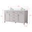 Meuble-lavabo double Ajhane-654250079