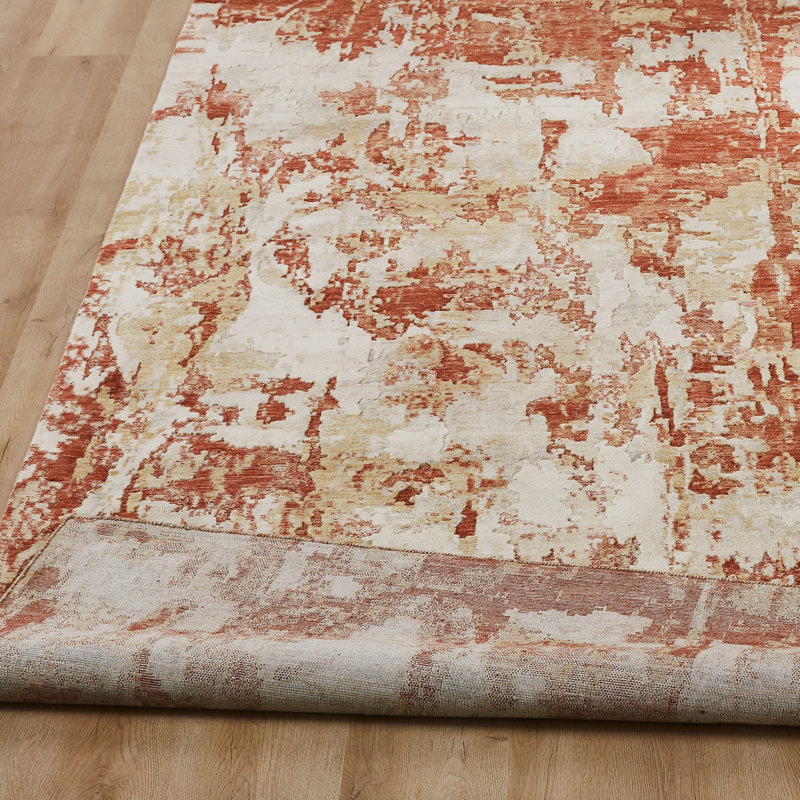 Anaan Wool Abstract Area Rug, Runner 2'6" x 10'