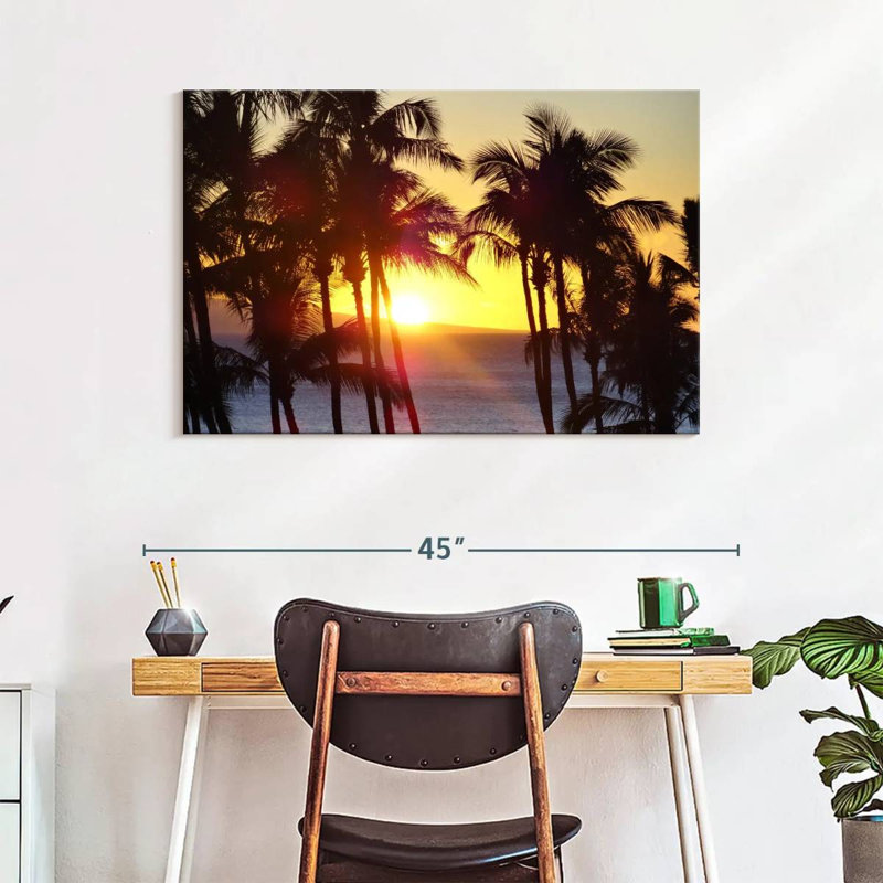 Coucher de soleil Gillard Key West, H 26 po x l 39 po