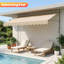Semi-removable Branch Awning 2.5x1.2m-1735442112