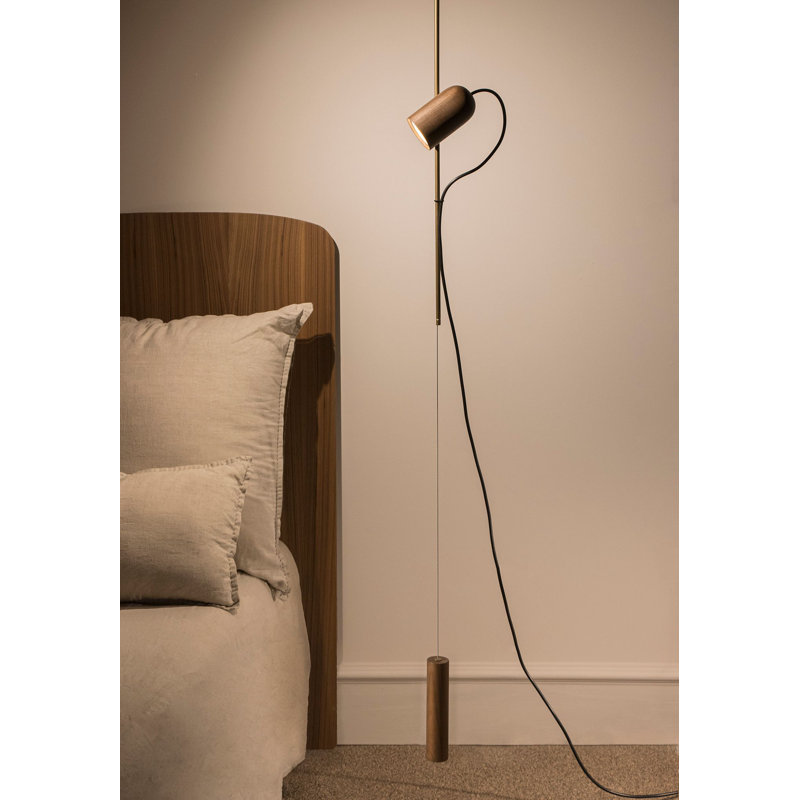 Onfa 1 - Light Pendant, Brass, Walnut