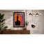 West Palace Giraffe Mid-Century - Framed Print-494991310-494991312