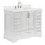Meuble-lavabo simple avec plateau Abshire 43-93359269