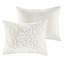 Édredon 3 pièces pour lit très grand / très grand, chenille en coton floral, chambre à coucher,-129870200-129870203