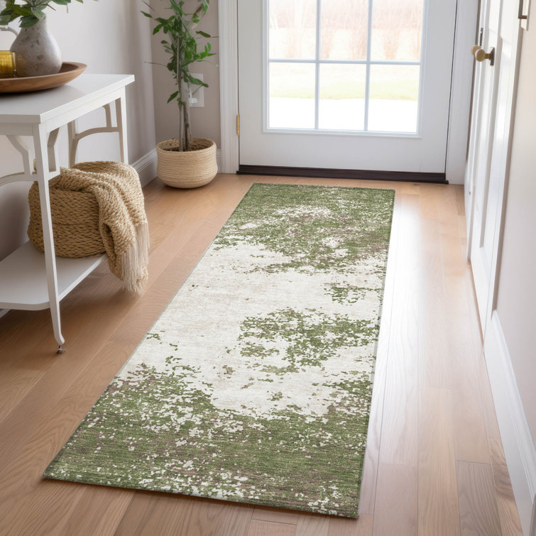  Machine Washable Indoor/Outdoor Chayden ACN1027 Black Rug