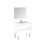 Ambra 31.7'' W Single Vanity