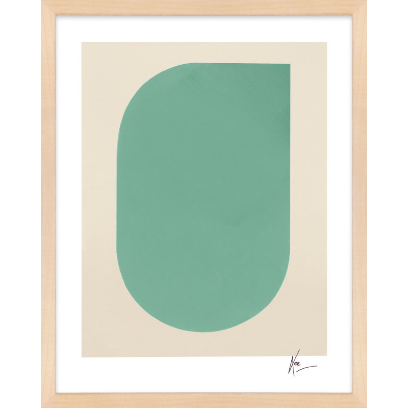 Keyhole 5 Painting by Lee Lessem, Brown, 25" H x 20" W