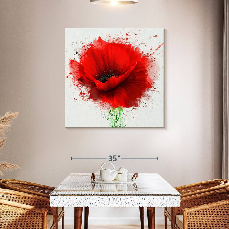 Harnek Red Poppy Splash