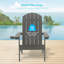 Chaise Adirondack en plastique Bergenfield-1276987105