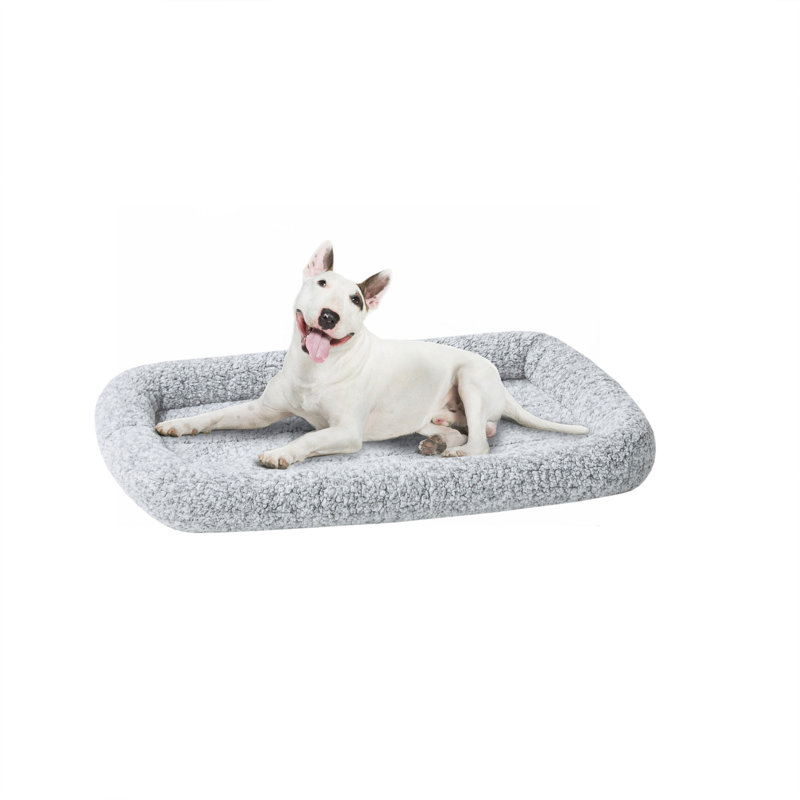 Printed Microberber Pet Bed, Medium (35.5" W x 23" D x 3" H)