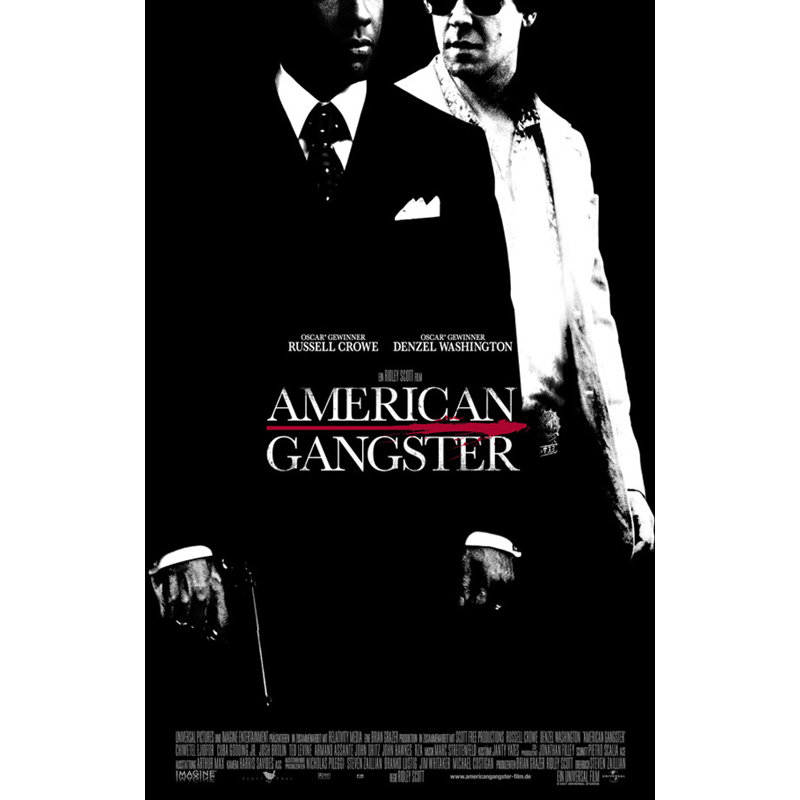 American Gangster, H 24 po x l 15 po