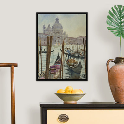 «Salute, Evening Outing» par Clive Wilson - reproduction d'art sur toile