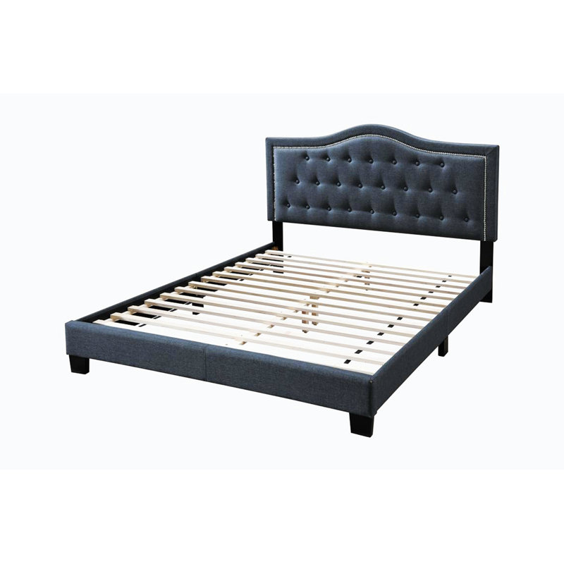 Upholstered Panel Bed
