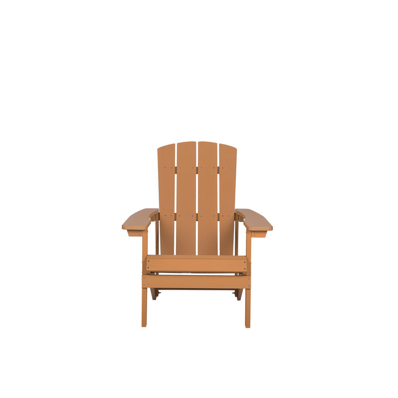 Calais Outdoor Adirondack Chair, Light Wood