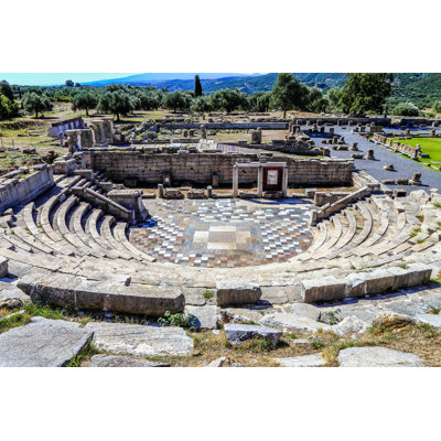 Ruins of theatre par Elgreko - Photographie sur toile tendue