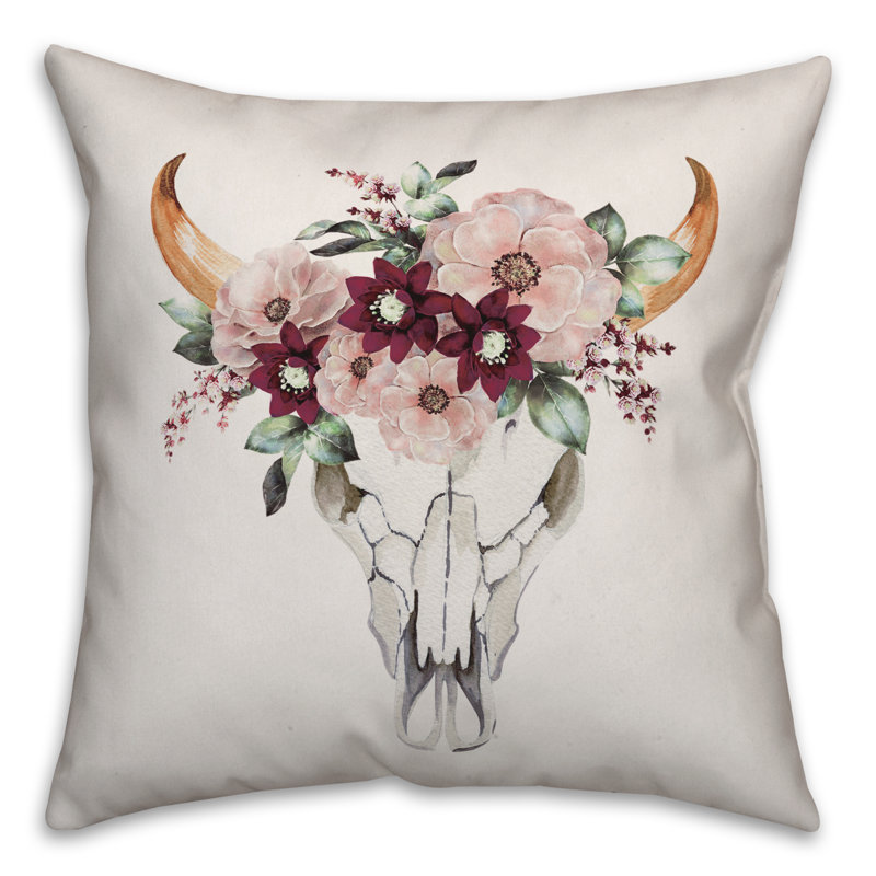  Coussin Skull, 20 po X 20 po