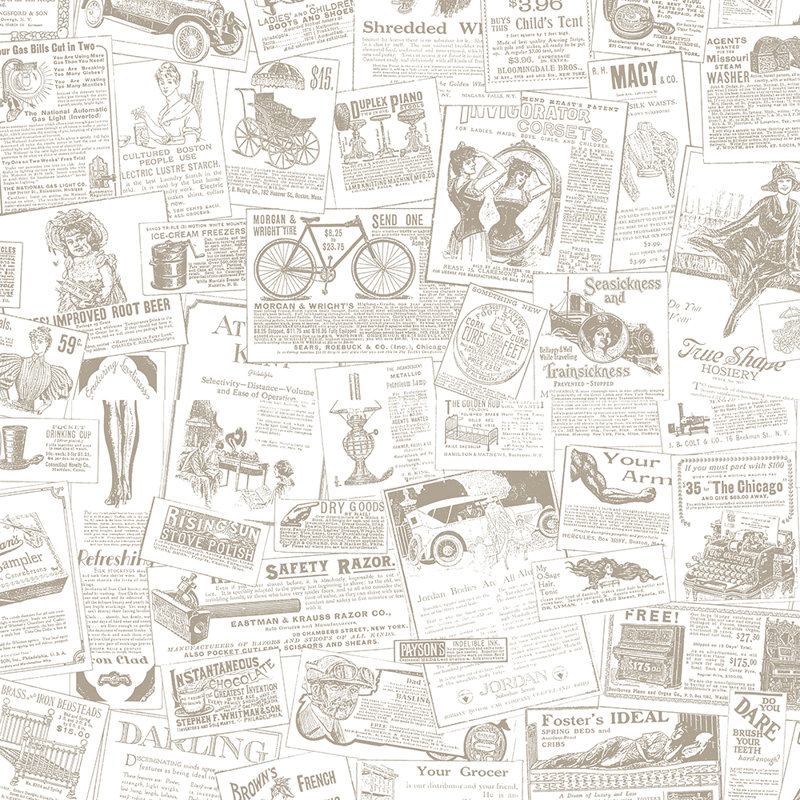 Panneau de papier peint l 36 po x l 20,5 po news Ashland