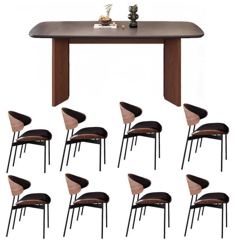 French retro modern dining table