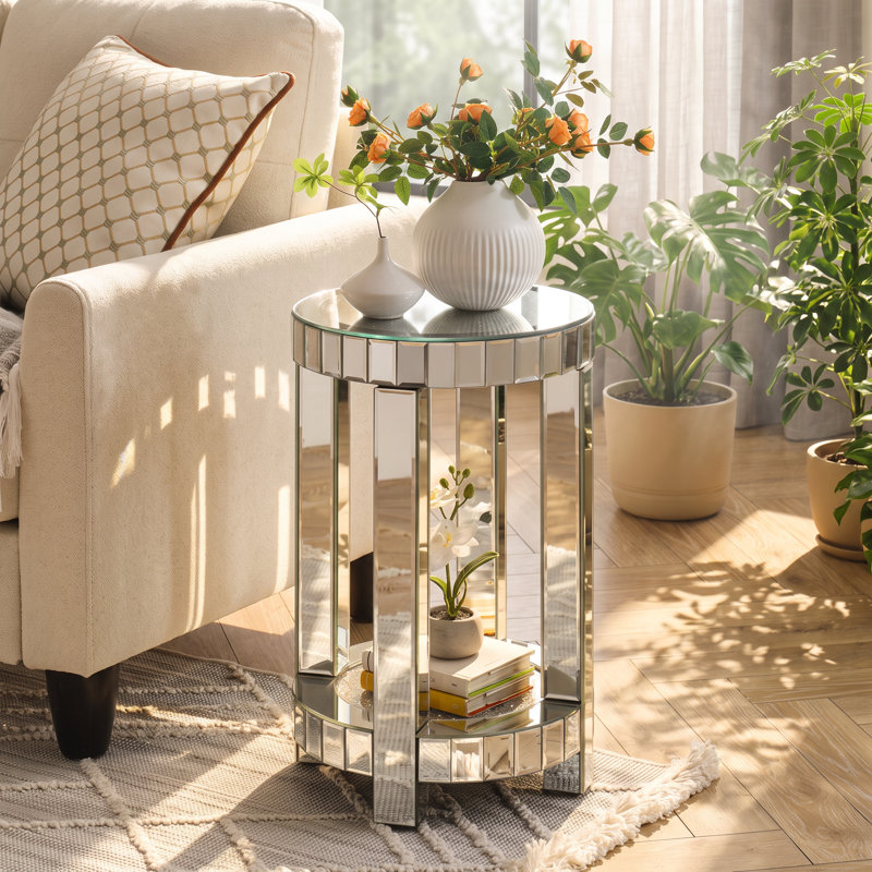 Table de bout Kai Lee l 13,8 po x P 13,8 po x H 21,6 po