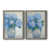 Toile avec cadre gris