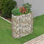 Dakota Fields Gabion Raised Bed Galvanised Iron -748946606