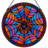 12"H Spider Web Stained Glass Window Panel