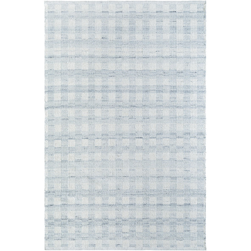 Tapis gris en laine Lavande, Rectangle 2 pi x 3 pi