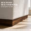 Pouf de rangement carré capitonné de 67 cm avec couvercle relevable et base en bois massif-1170786280-1170786283