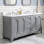 Ensemble de meuble-lavabo double 60 po Ahanu-566041993